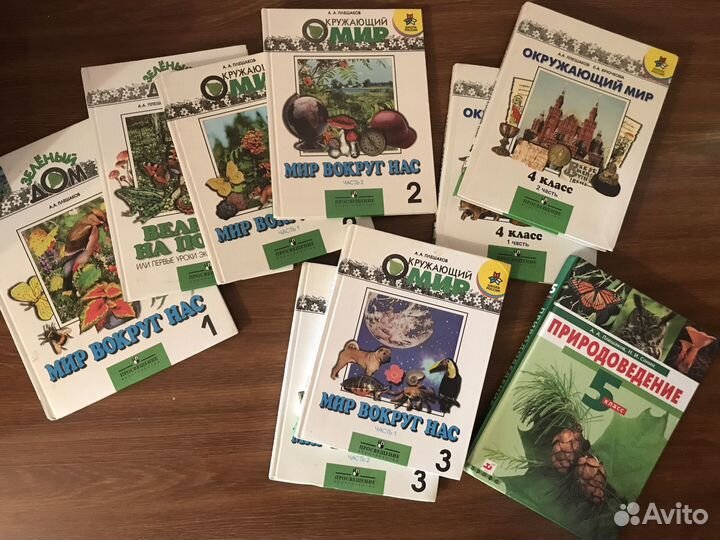 Учебники по окружающему миру Плешаков
