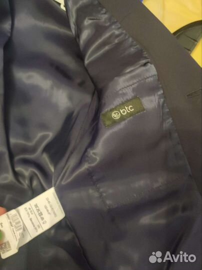 Костюм школьный темно синий 122