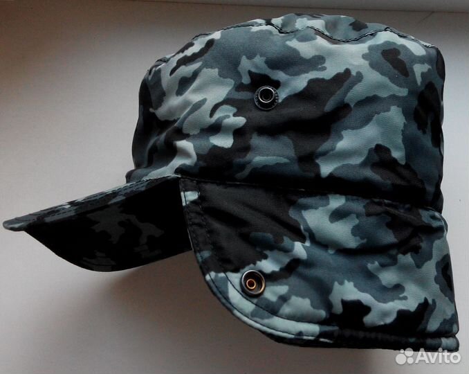 Кепи зимнее камуфлированное новое 55 город-т Росси