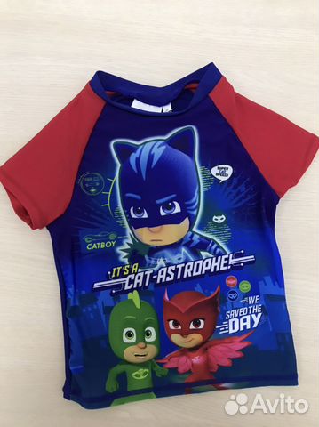 Футболка для купания на рост 98 см