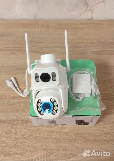 Новая двойная wifi камера 4MP, 8мр