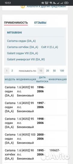 Поддон двигателя Galant, Carisma, Colt. новый