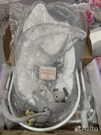 Детские электронные качели indigo