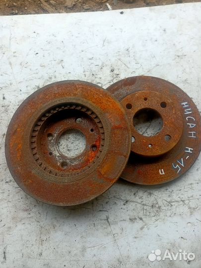 Диски тормозные передние Nissan Almera N15