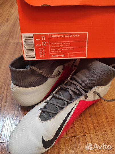 Бутсы nike phantom vsn