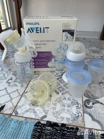 Молокоотсос ручной philips avent
