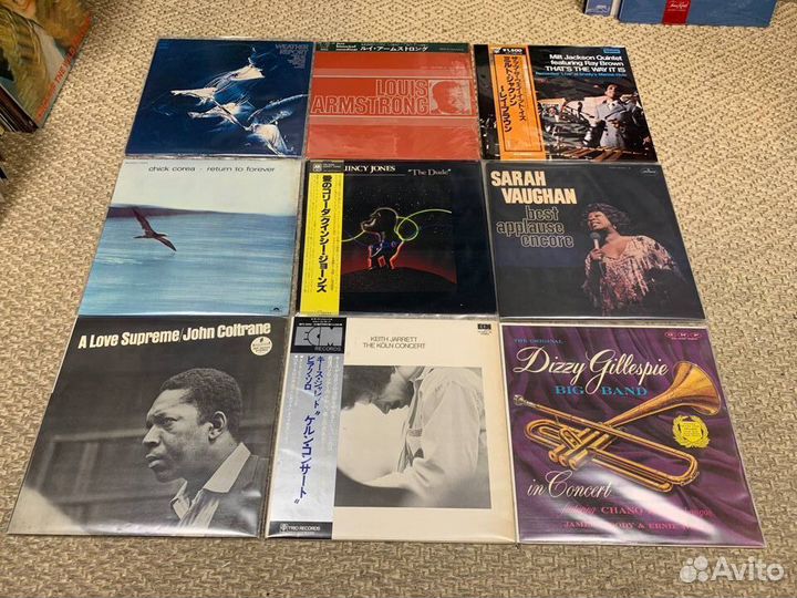 Виниловые пластинки. Джаз, соул, блюз, фанк