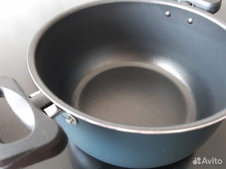 Кастрюля с антипригарным покрытием 20 см
