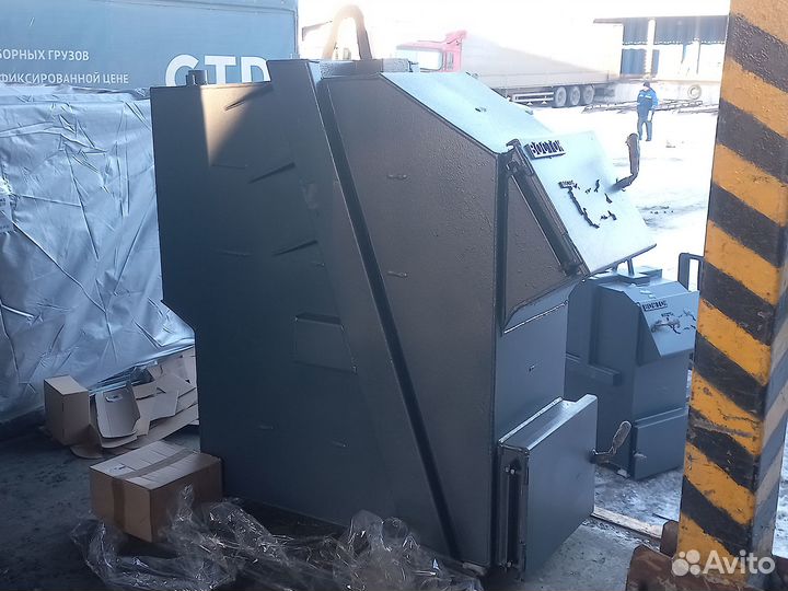 Твердотопливный котел