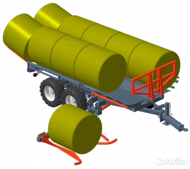 Транспортировщик рулонов Навигатор-НМ TRB10, 2023