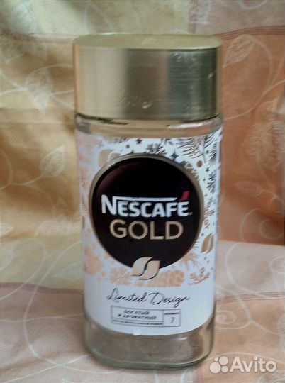 Банка стеклянная из под кофе