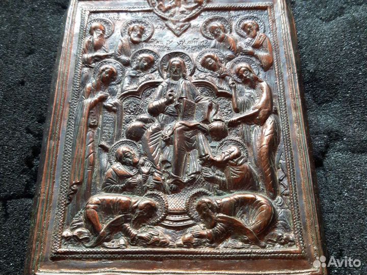 Икона Спас на троне