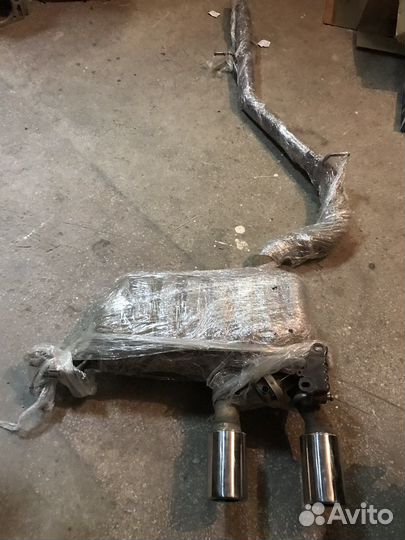 Выхлоп для Golf R 32,Scirocco