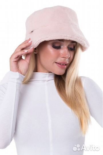 Панама меховая новая - натуральная шерсть