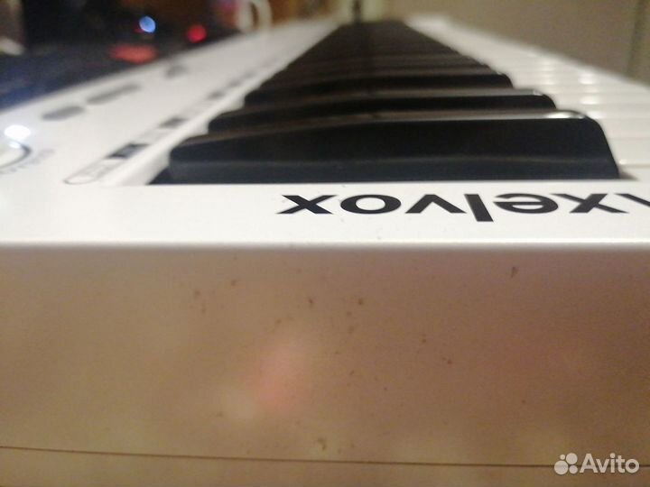 Midi клавиатура axelvox key 49j белая