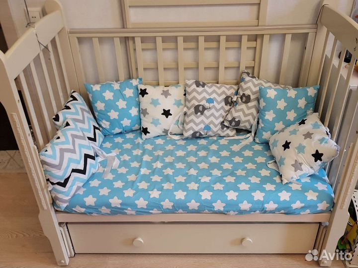 Детская кроватка Можга (Красная Звезда)