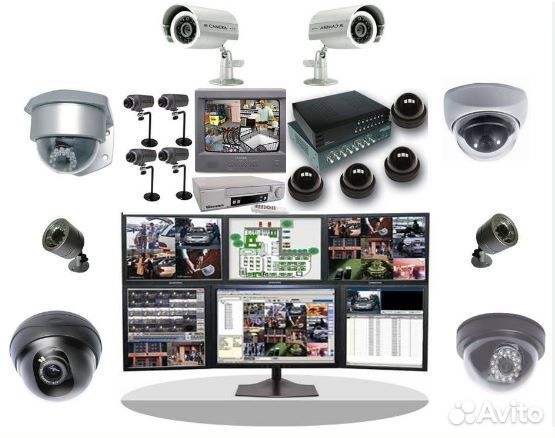 IP видеокамера / Монтаж видеонаблюдения