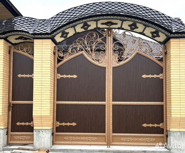 Ворота бесплатная доставка,установка