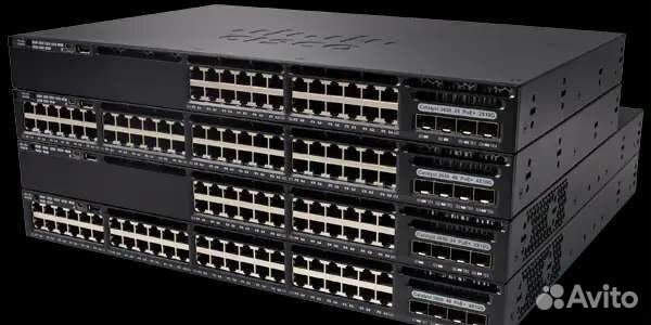 Коммутатор Cisco WS-C3650-48PS-S