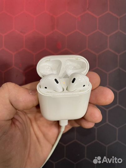 Беспроводные наушники apple airpods 1 оригинал