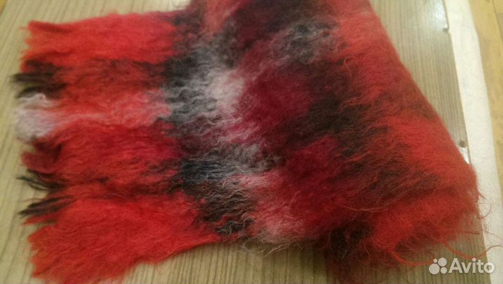 Шарф мохеровый