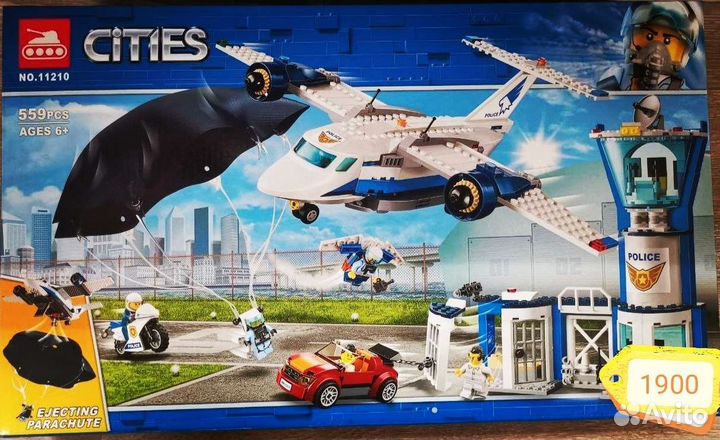 Конструктор аналог lego city, лего сити