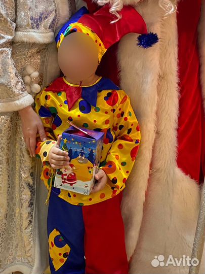 Кастюм детскый. Кастюм петрушки