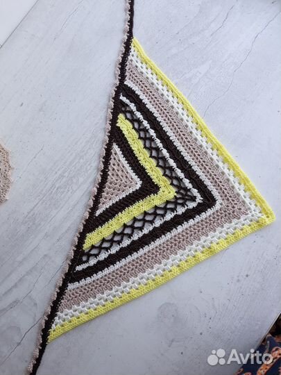 Вязаная косынка