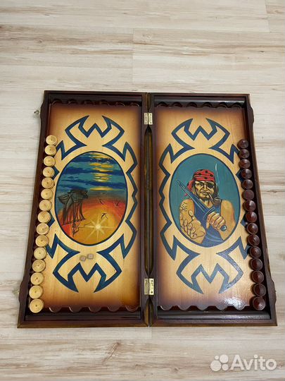 Нарды ручной работы резные