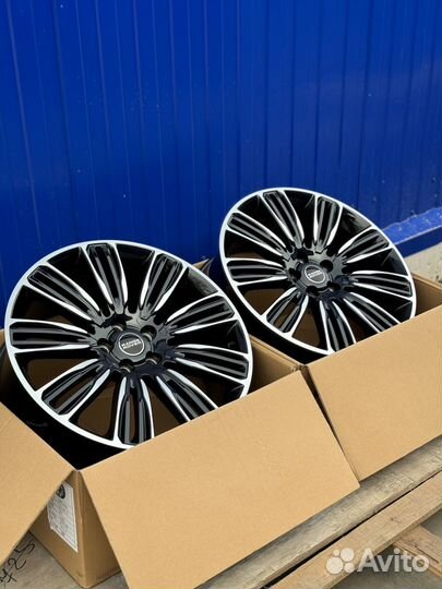 Диски R22 Range Rover OEM Чёрные
