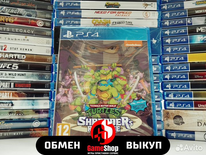 Tmnt Shredders Revenge PS4 Новая
