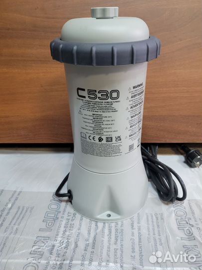 Фильтр насос для бассейна intex