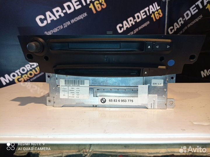 Блок магнитолы BMW E60 E61 (Command)