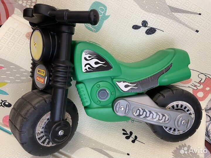 Каталка мотоцикл полесье беговел