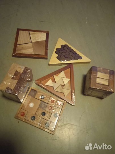 Деревянные головоломки de'agostini