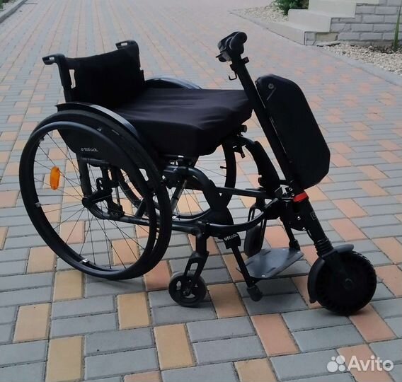Электро приставка для инвалидной коляски