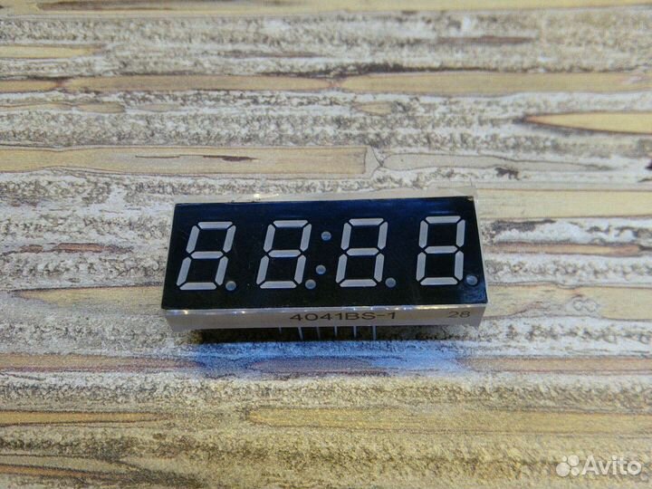 Индикатор семисегментный для мультиварки