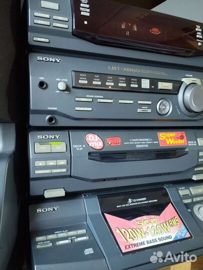Музыкальный центр sony LBT -XB 60