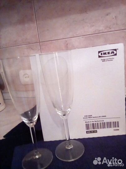 Стаканы икеа новые