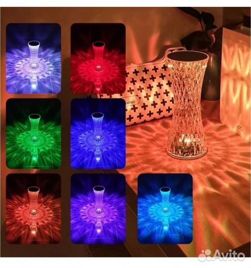 Светильник настольный светодиодный с пультом