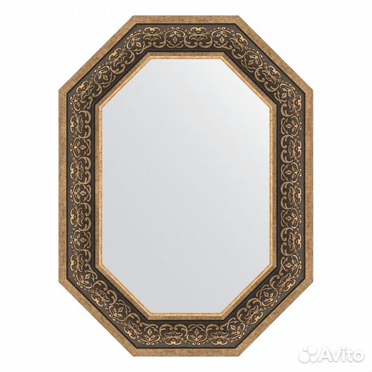 Зеркало настенное Polygon evoform в багетной раме