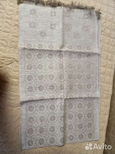 Скатерть дорожка лен новая