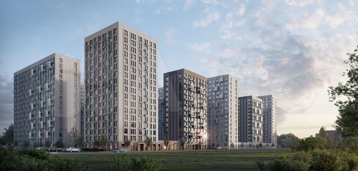 2-к. квартира, 57,5 м², 13/17 эт.