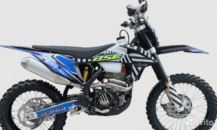 Эндуро / кроссовый мотоцикл BSE T8 Blue Twister