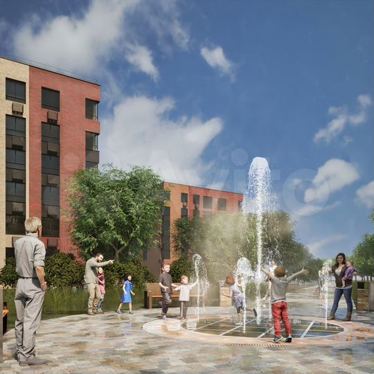 1-к. квартира, 37,2 м², 3/6 эт.