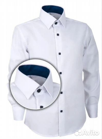 Школьные рубашки Бростем из модала и хлопка