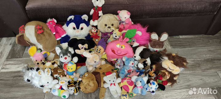 Мягкие игрушки мешок