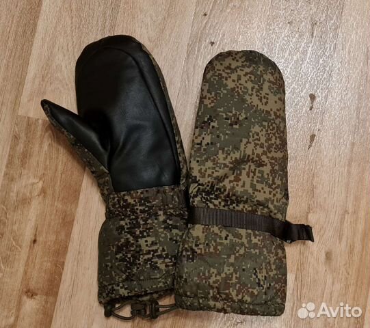 Варежки краги военные (утепленные)