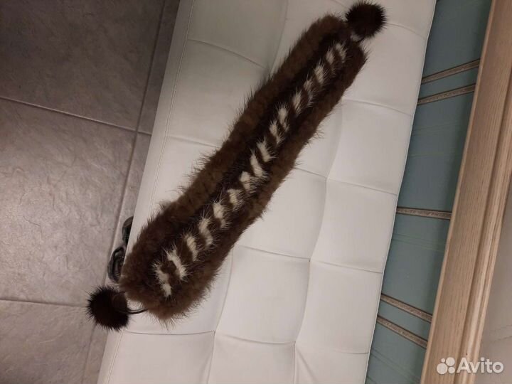 Норковая повязка на голову