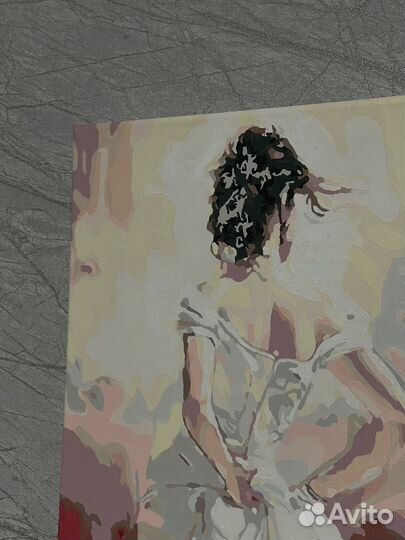Картина акрилом на холсте